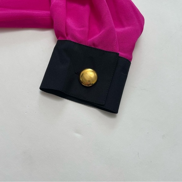 VINTAGE MAX MARA silk button down - Picture 5 of 6